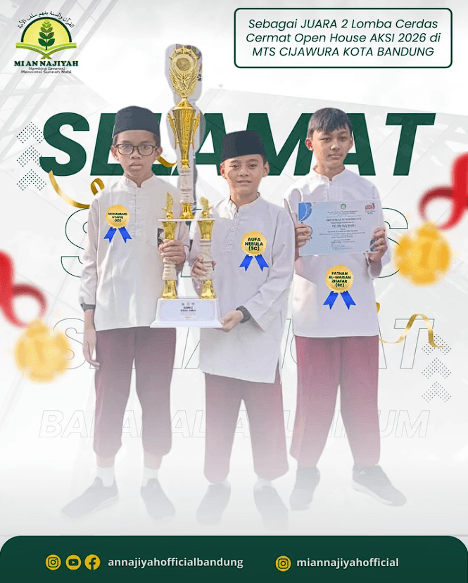 Juara 2 Lomba Cerdas Cermat
